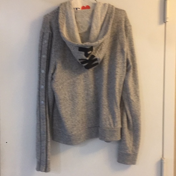 NWT Snap Sleeve Full Zip Hoodie - Picture 6 of 7